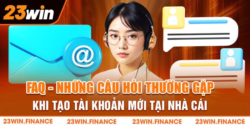 FAQ - Những câu hỏi thường gặp khi tạo tài khoản mới tại nhà cái